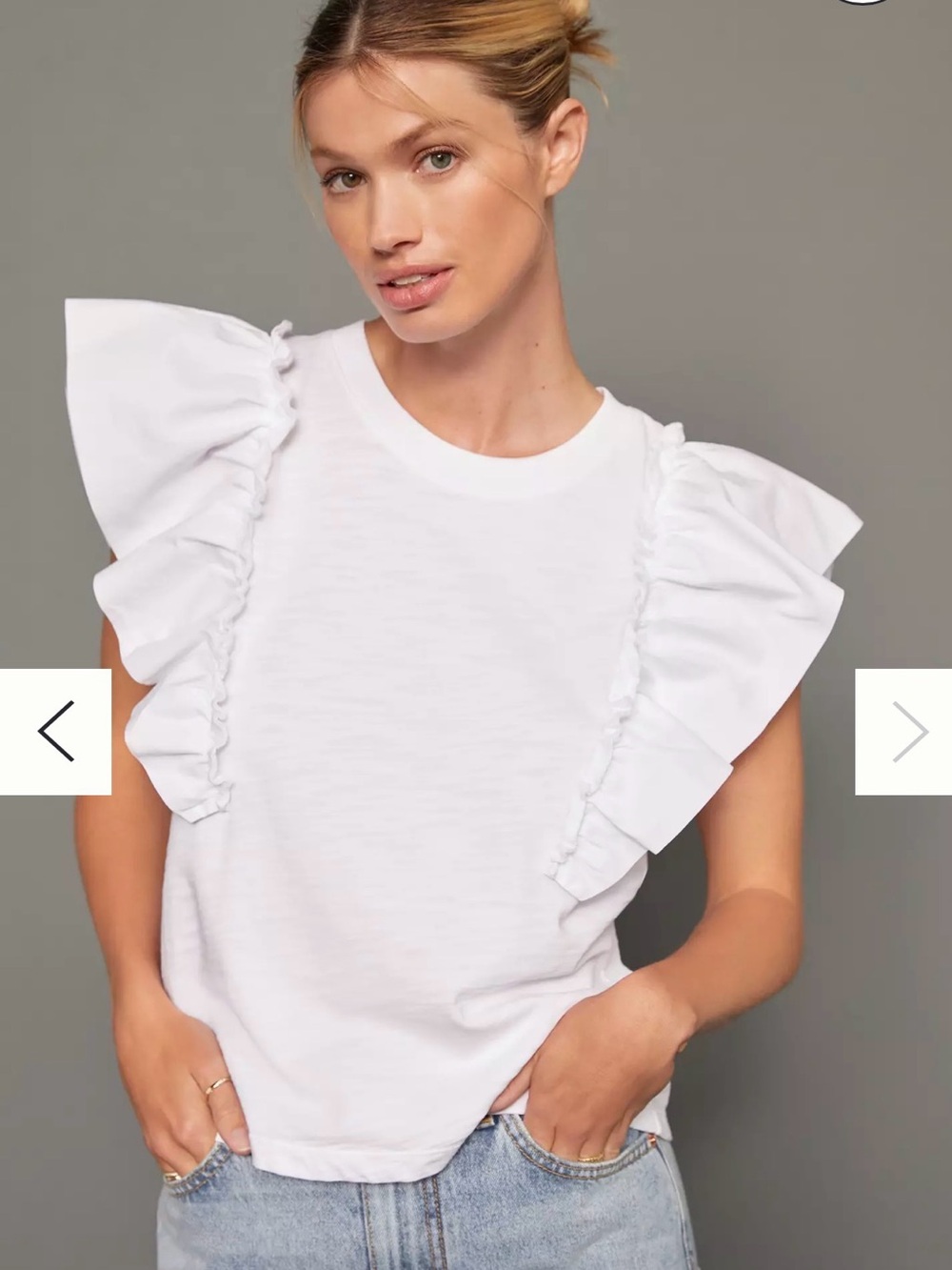 Nation LTD Para Boxy Tee SZ Small. Anthropology